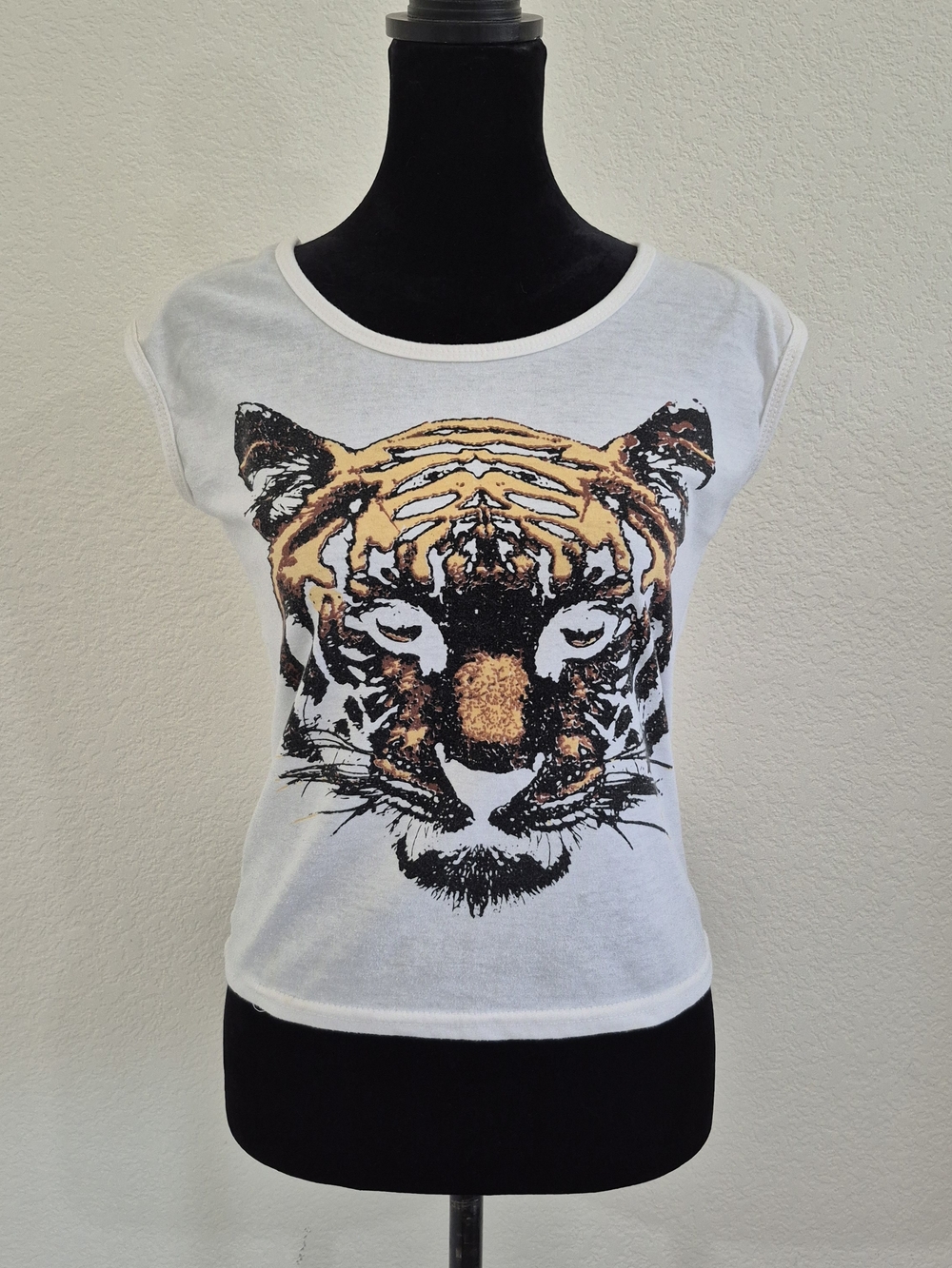 White Women's Tiger Graphic Tee